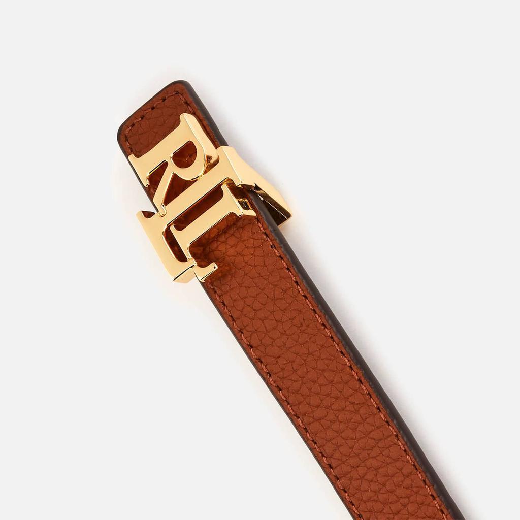 商品Ralph Lauren|Lauren Ralph Lauren Women's Reversable 20 Skinny Belt - Lauren Tan/Dark Brown,价格¥561,第5张图片详细描述