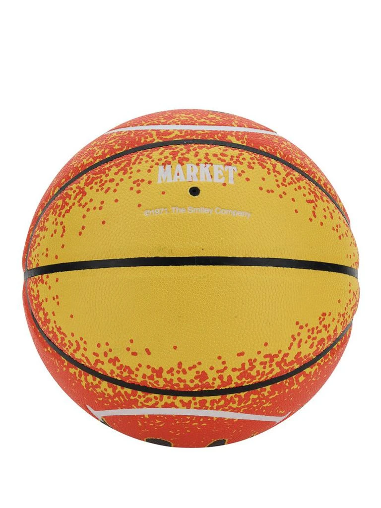 商品MARKET|MARKET Flame-Printed Smiley Face Basketball,价格¥1041,第2张图片详细描述