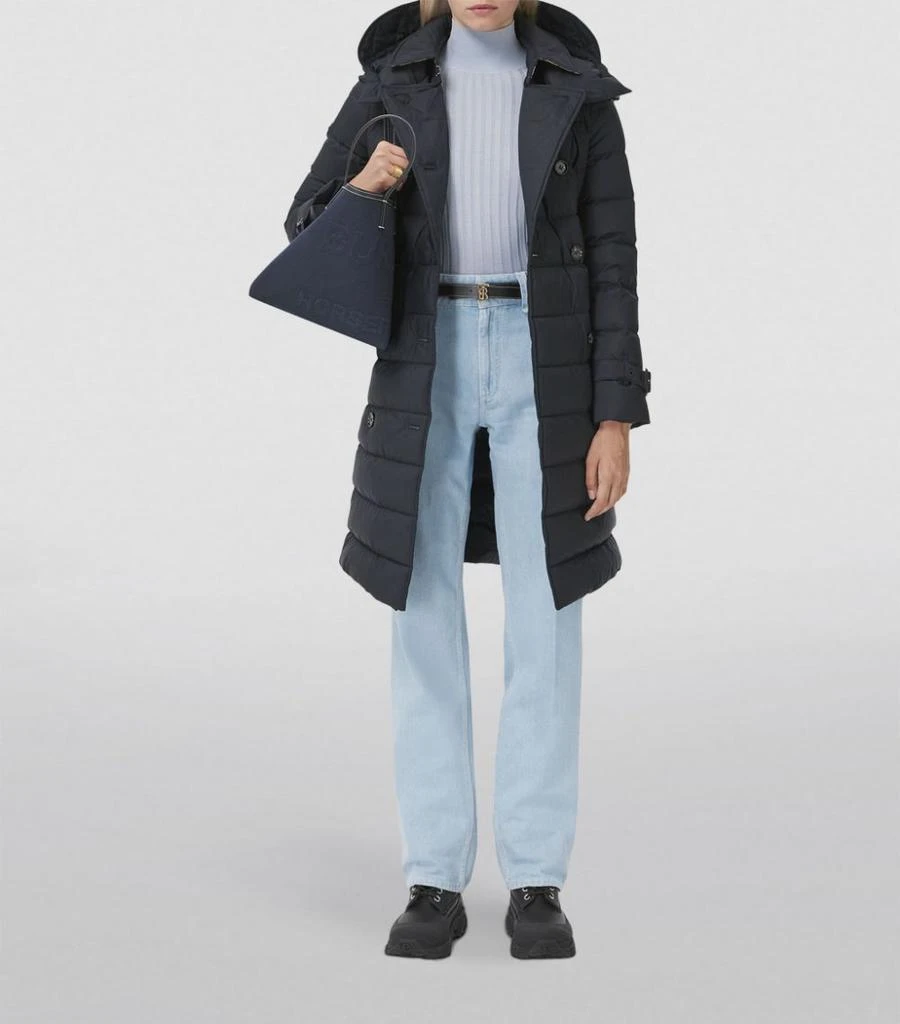 商品Burberry|Belted Puffer Coat,价格¥11192,第5张图片详细描述