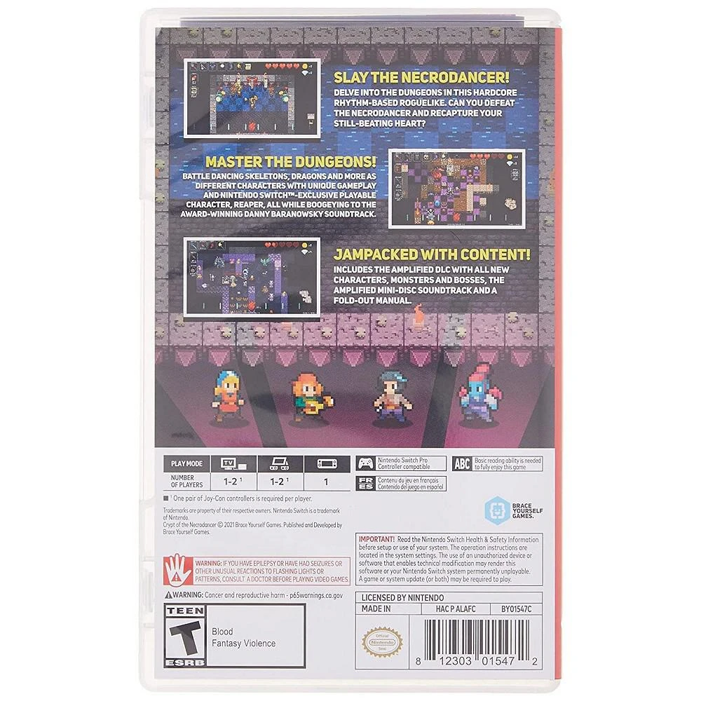 商品U & I Entertainment|Crypt of The Necrodancer - Nintendo Switch,价格¥224,第2张图片详细描述