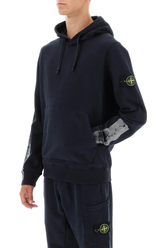 商品Stone Island|Regular hoodie with coated detailing,价格¥1533,第5张图片详细描述