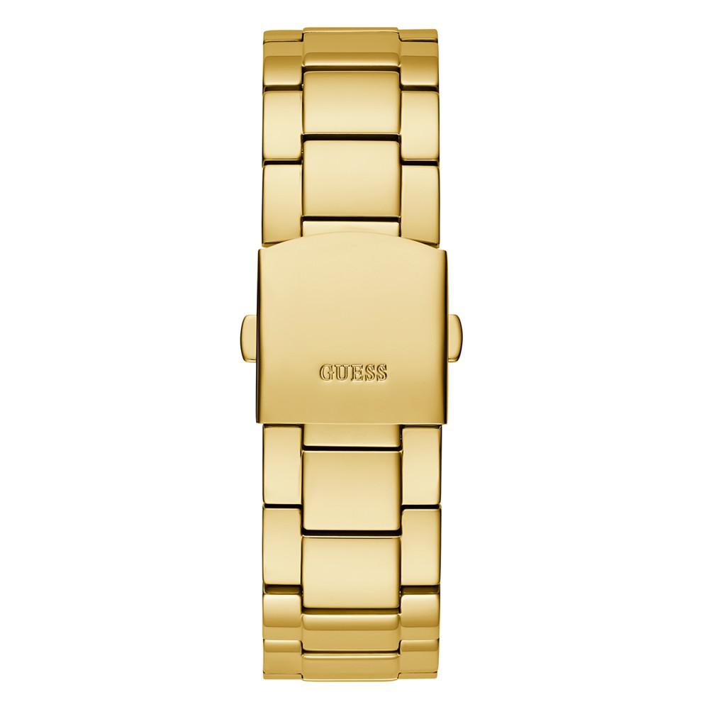 Men's Quartz Gold-Tone Stainless Steel Bracelet Watch 42mm商品第3张图片规格展示