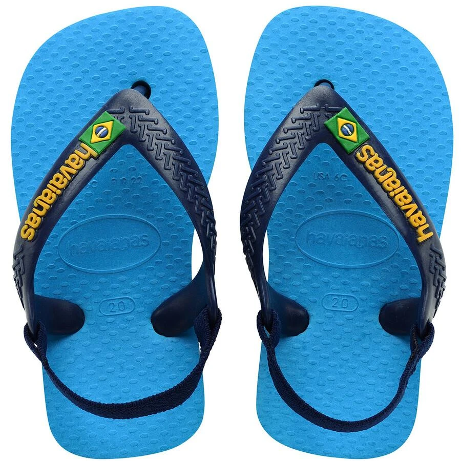 商品Havaianas|Baby Brazil Logo Flip Flop Sandals,价格¥110,第3张图片详细描述