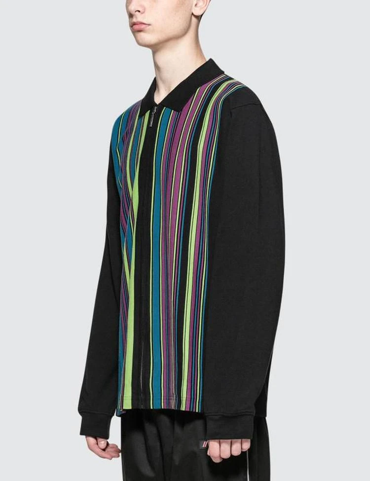 商品STUSSY|Simon L/S Zip Polo,价格¥541,第2张图片详细描述