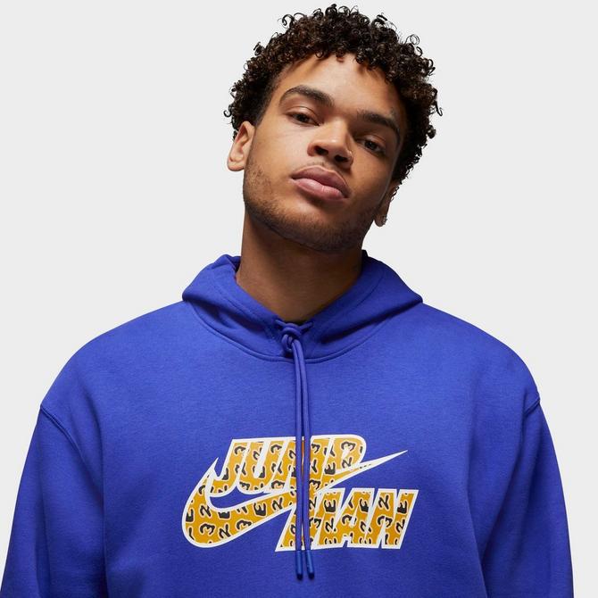 Men's Jordan Flight MVP Jumpman Fleece Pullover Hoodie商品第4张图片规格展示