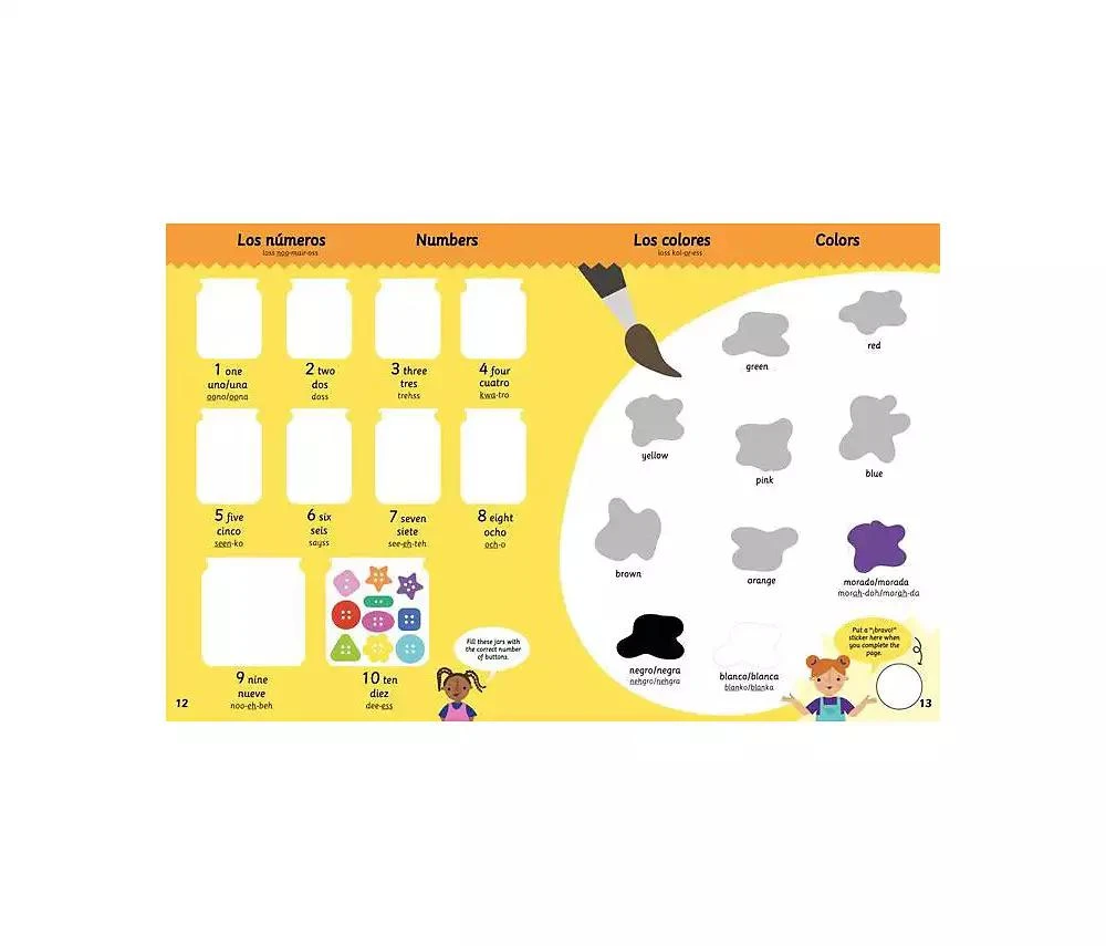商品Barnes & Noble|My Spanish Sticker Dictionary- Over 200 everyday words in colorful sticker scenes by Catherine Bruzzone,价格¥74,第5张图片详细描述