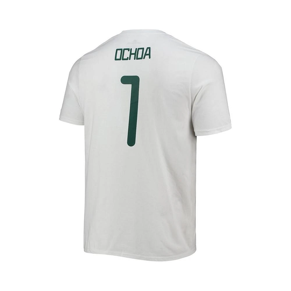商品Adidas|Men's Guillermo Ochoa White Mexico National Team Amplifier Name and Number T-shirt,价格¥226,第4张图片详细描述
