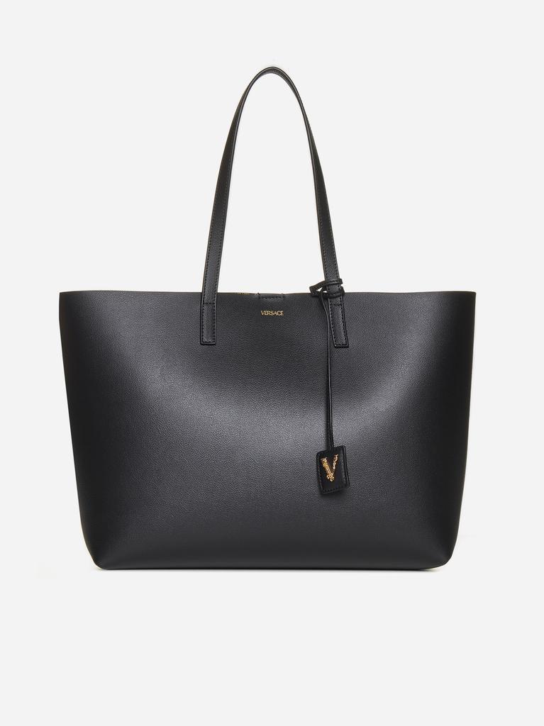 商品Versace|Leather tote bag,价格¥6834,第1张图片