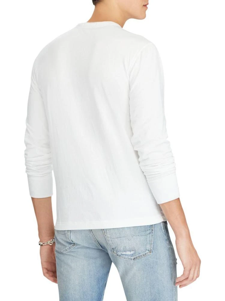 商品Ralph Lauren|Loft Duofold Long Sleeve Henley,价格¥276,第2张图片详细描述