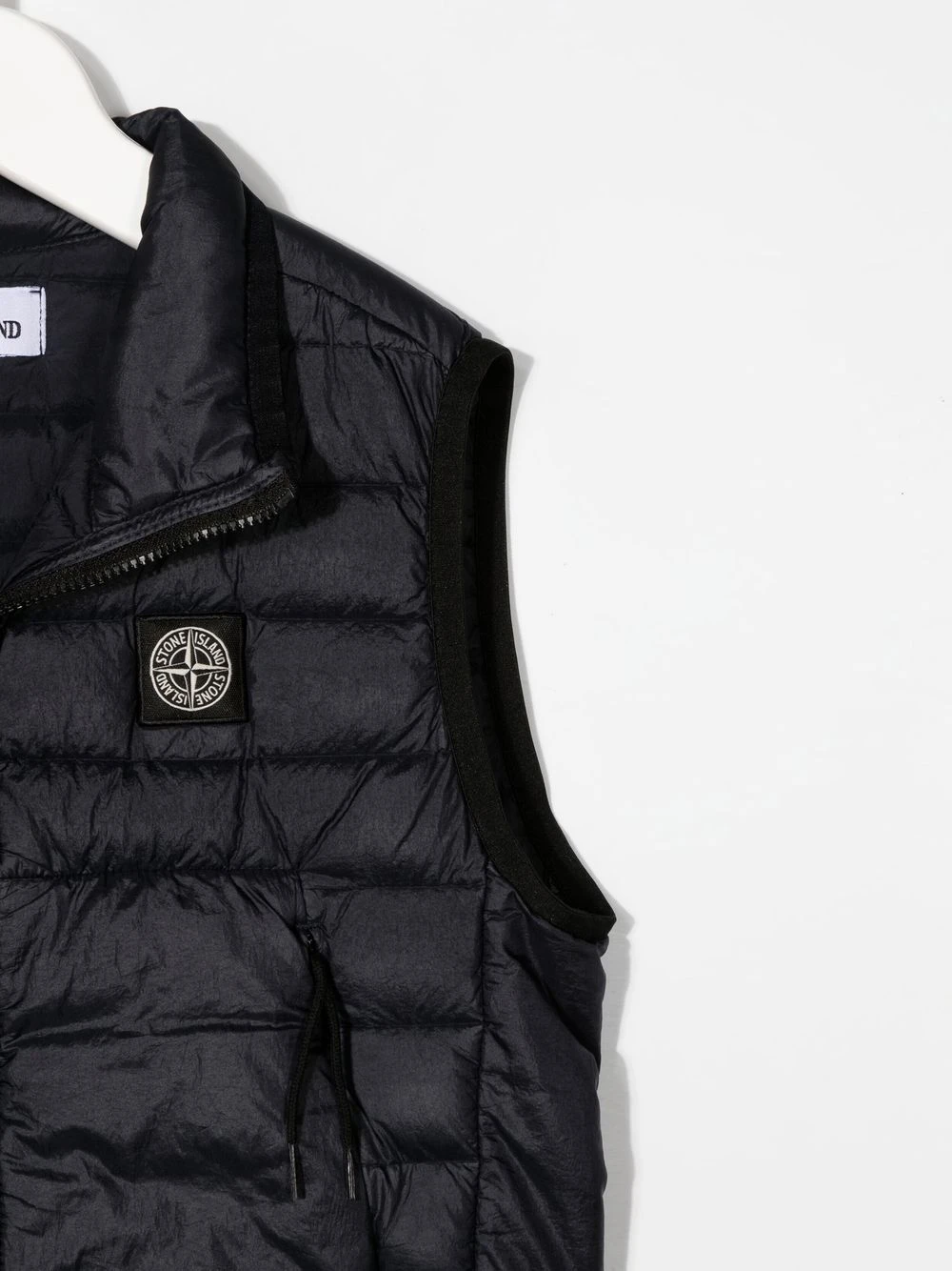 商品【商品预售7天】 Stone Island|Stone Island 男童背心 7716G0332V0020 深蓝色,价格¥2153,第4张图片详细描述