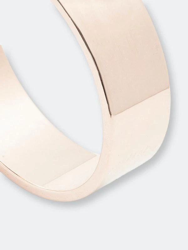 商品Marke New York|Flat 14k Rose Gold 6mm Signature Polished Wedding Band,价格¥5842,第2张图片详细描述