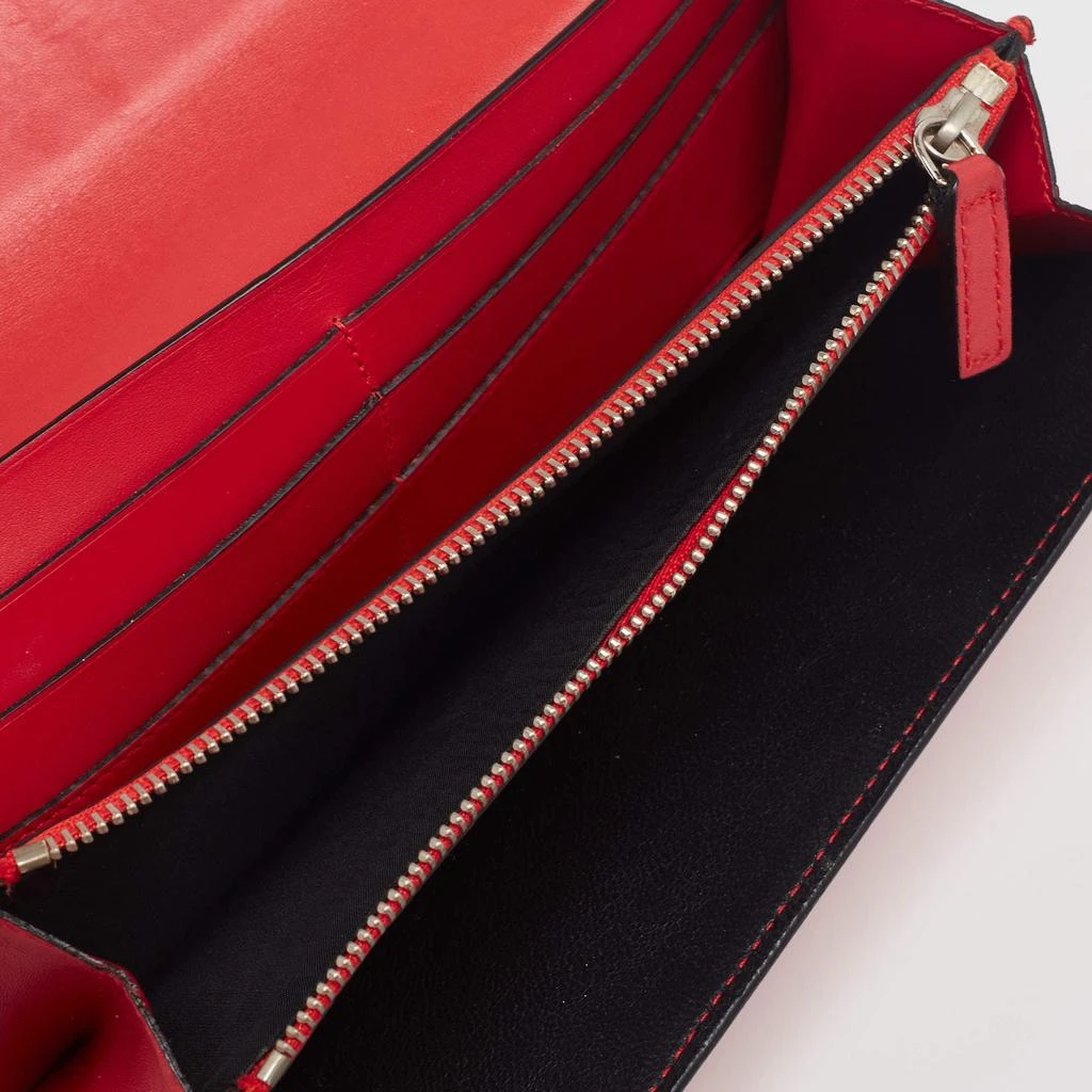 商品[二手商品] BVLGARI|Bvlgari Red Leather Serpenti Forever Wallet,价格¥3983,第2张图片详细描述