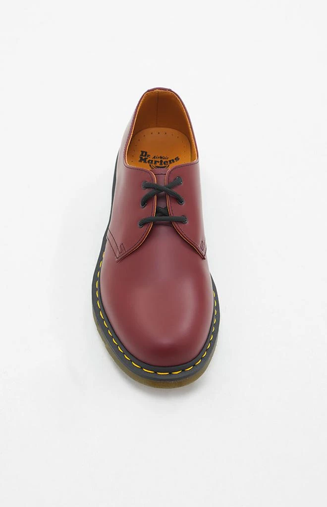 商品Dr. Martens|1461 Smooth Leather Cherry Red Shoes,价格¥481,第4张图片详细描述