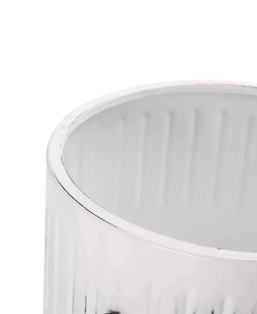Washed White Metal Plant Stands Set of 3 商品