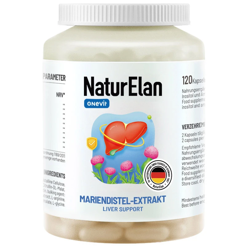 商品NaturElan|德国进口 NaturElan 护肝片 120粒 肝脏养护 排毒养颜（保税仓发货）,价格¥179,第1张图片