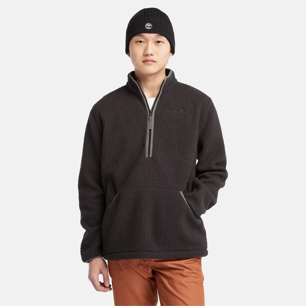 商品Timberland|Men's High Pile Fleece Quarter-Zip Jacket,价格¥402,第1张图片