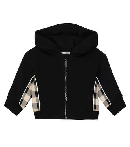 商品Burberry|Baby Graham cotton hoodie,价格¥2328,第1张图片