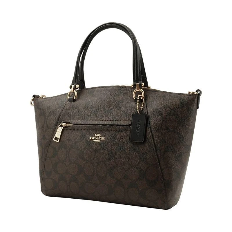 商品Coach|香港直邮COACH蔻驰女士PVC配皮手提包袋印花拉链单肩包79998,价格¥2414,第5张图片详细描述