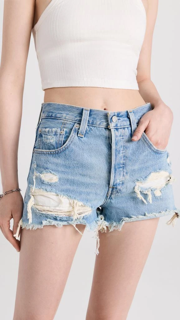 商品Levi's|Levi's 501 高腰短裤,价格¥518,第1张图片