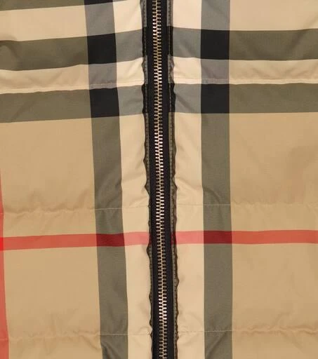 商品Burberry|Baby Vintage Check padded onesie,价格¥4180,第3张图片详细描述