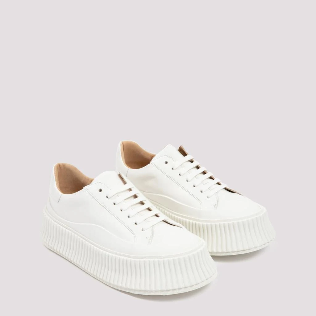 商品Jil Sander|JIL SANDER  LEATHER SNEAKERS SHOES,价格¥2715,第3张图片详细描述