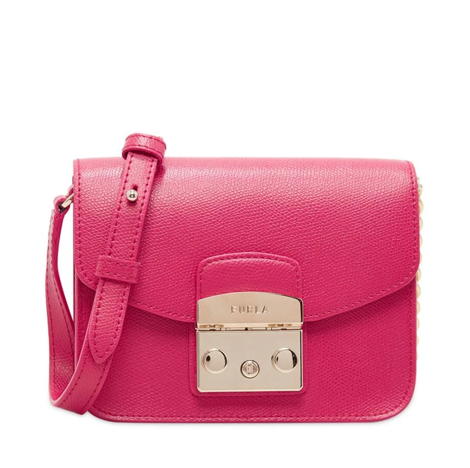 商品[国内直发] Furla|FURLA 玫红色女生单肩包 WB00217ARE000-0195S,价格¥977,第1张图片