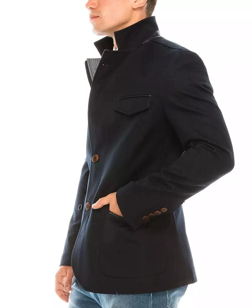商品RON TOMSON|Men's Modern Casual Stand Collar Sports Jacket,价格¥2967,第4张图片详细描述