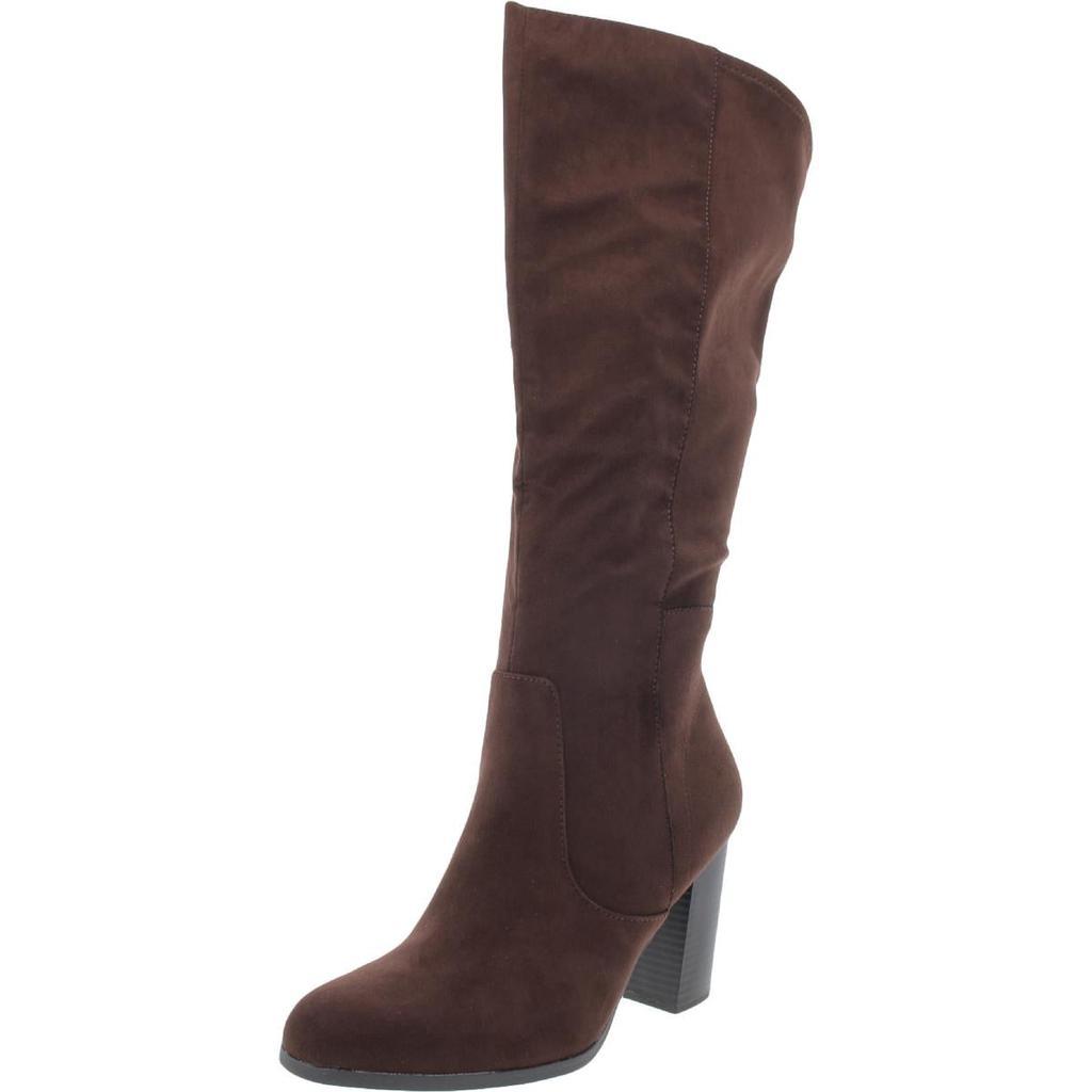 商品Style & Co|Style & Co. Womens Addyy Faux Suede Wide Calf Knee-High Boots,价格¥141-¥304,第5张图片详细描述