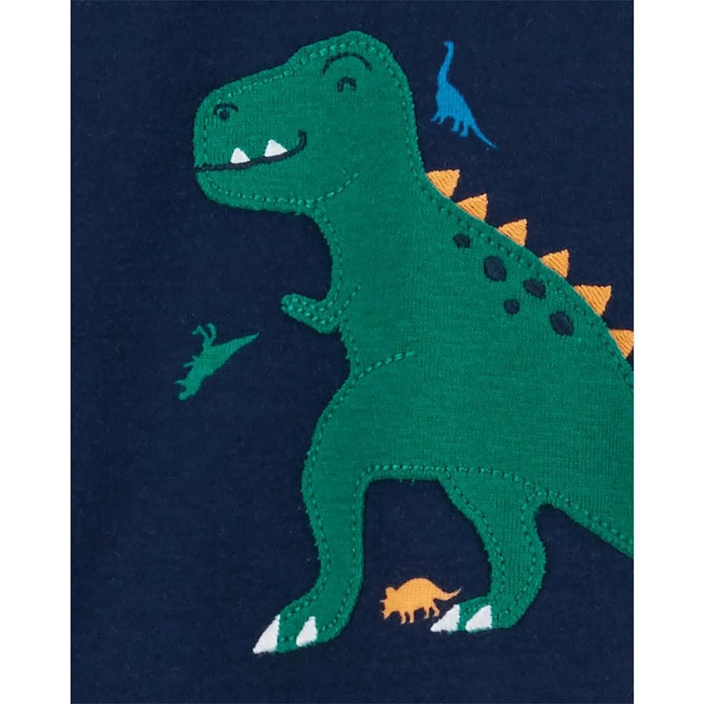 商品Carter's|Baby Boys Snug Fit Cotton Zip Up Footed Pajamas,价格¥84,第2张图片详细描述