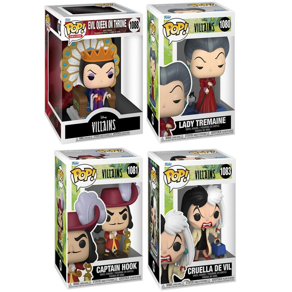 商品Funko|Pop Disney Villains 4 Piece Collectors Set,价格¥113,第2张图片详细描述