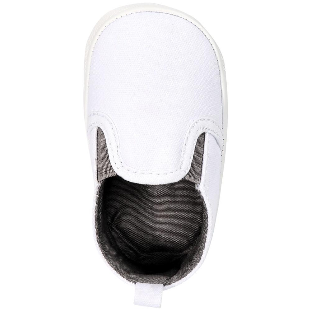 商品First Impressions|Baby Neutral Cotton Slip-On Soft Sole Sneakers, Created for Macy's,价格¥90,第7张图片详细描述