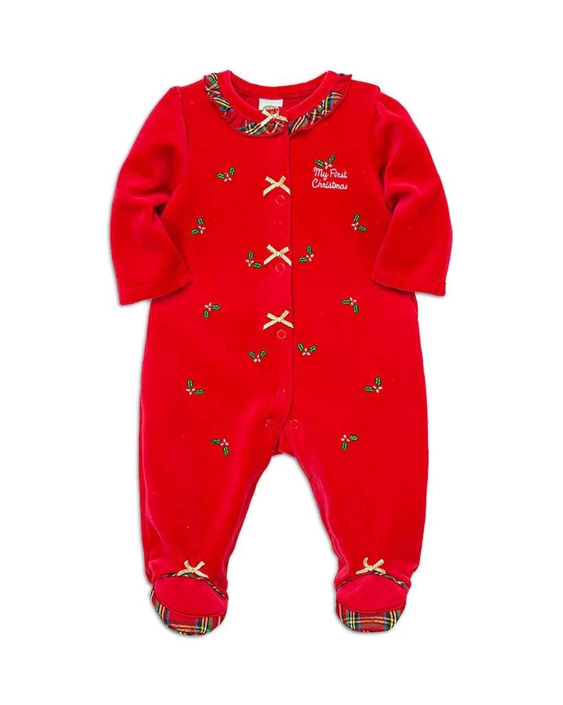 Girls' Holly & Plaid Footie - Baby 商品