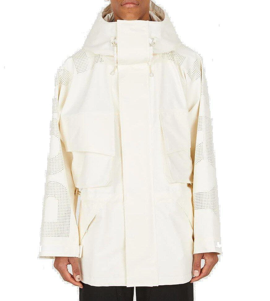 商品Burberry|Burberry Drawstring Long-Sleeved Oversized Parka,价格¥7330,第1张图片