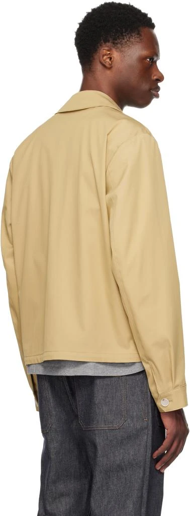 商品Hugo Boss|驼色 BECKHAM 联名拉链夹克,价格¥5286,第3张图片详细描述