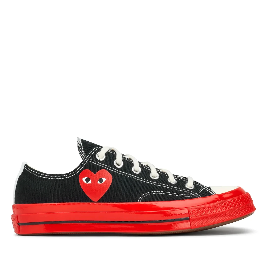 Converse x Comme des Garçons  LAY 川久保玲 休闲运动鞋男女同款 P1K123-1 商品