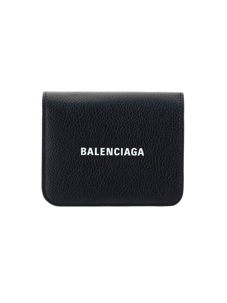 商品Balenciaga|Balenciaga Logo Print Cardholder,价格¥2117,第1张图片