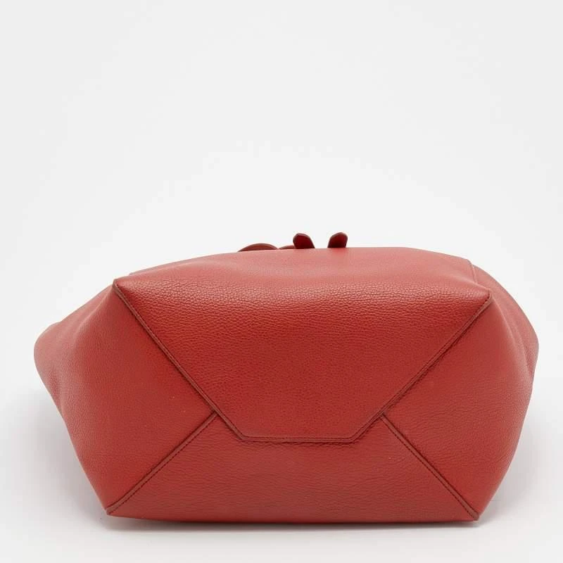 Celine Orange Soft Grained Leather Small Cabas Phantom Tote 商品