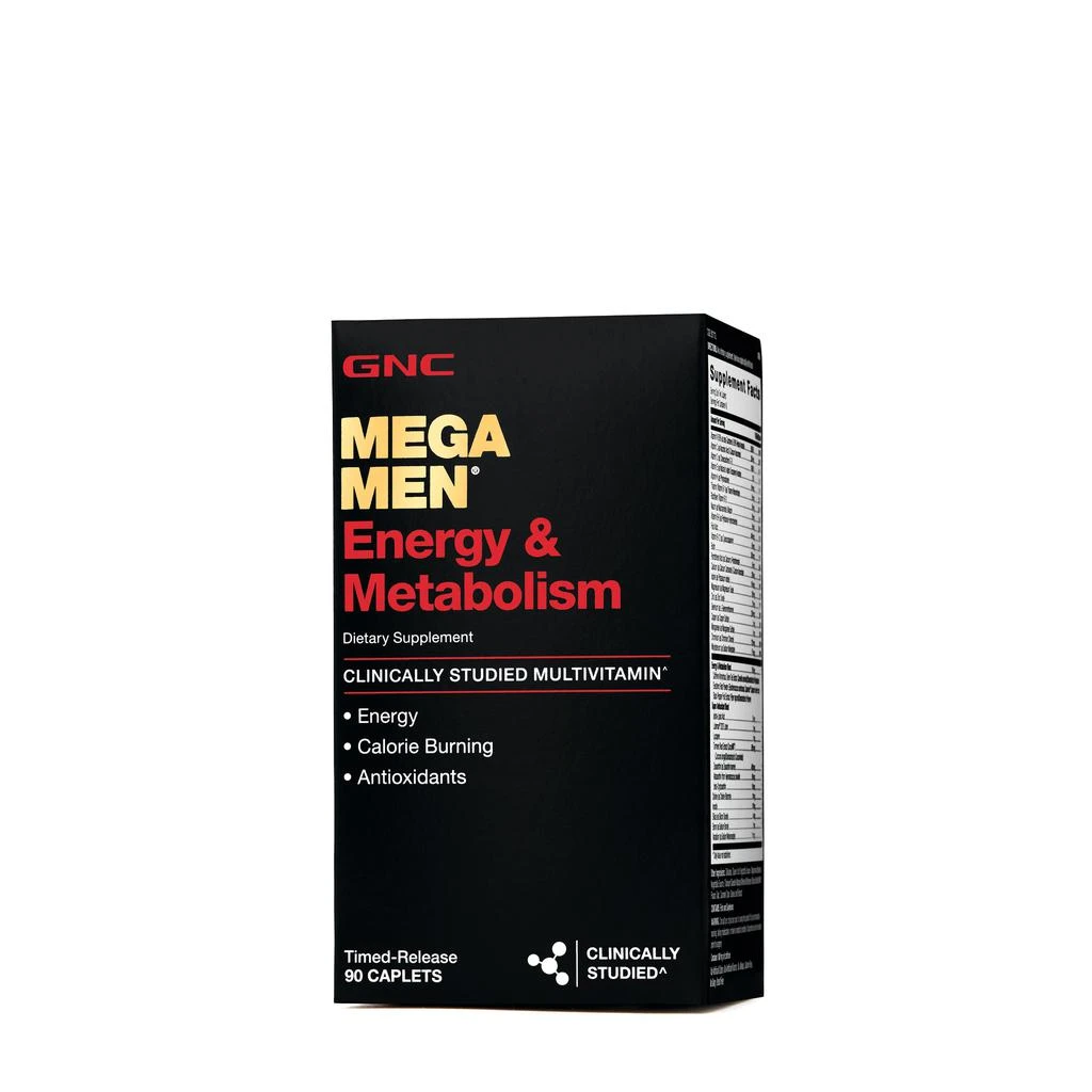 商品GNC|男士劲能营养套餐包 Mega Men® Energy & Metabolism,价格¥172-¥284,第1张图片