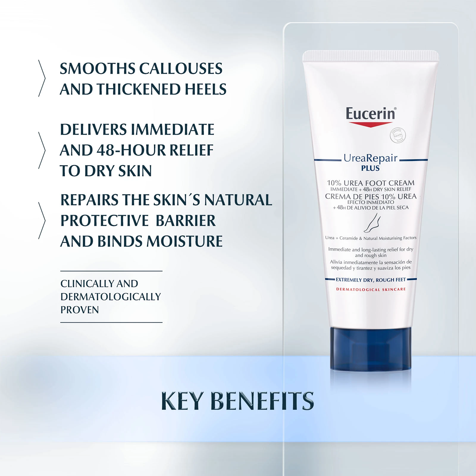 Eucerin 优色林 滋润修护龟裂护足霜 10%尿素 100ml 商品