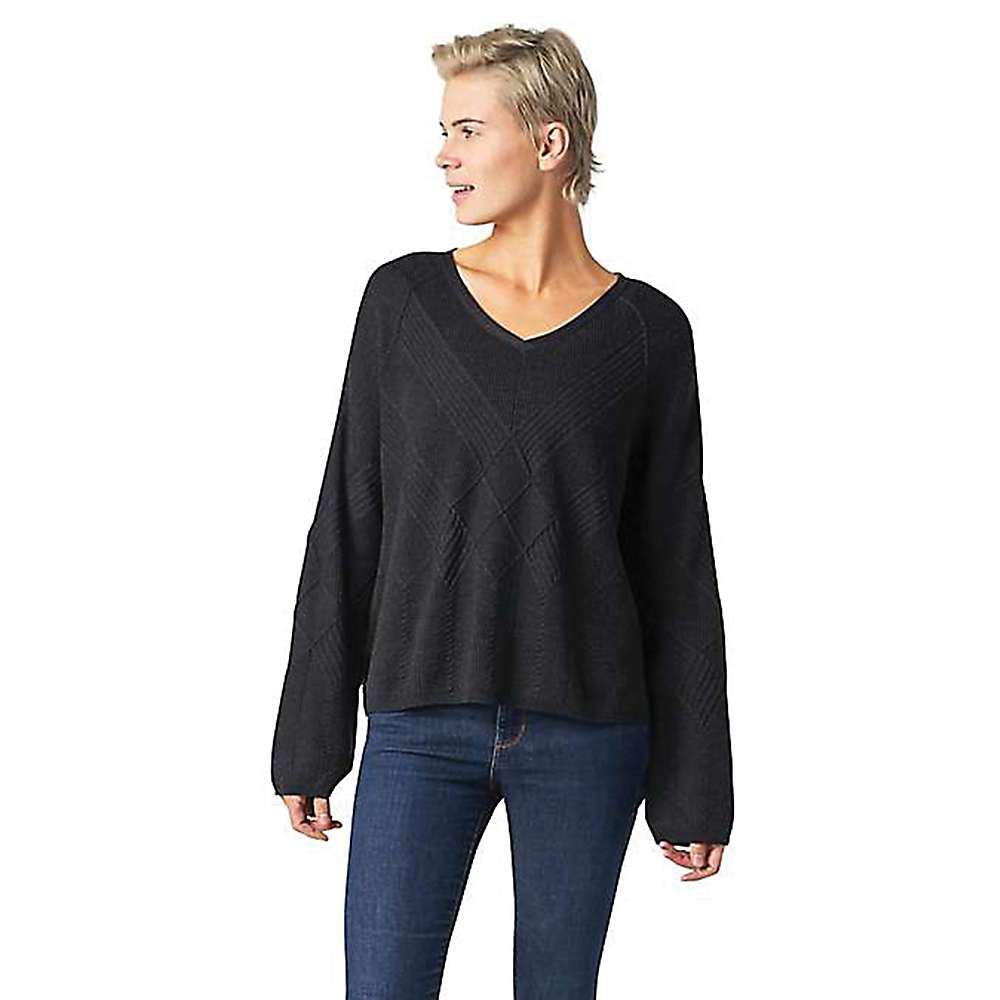 Women's Shadow Pine Cable V-Neck Sweater商品第1张图片规格展示