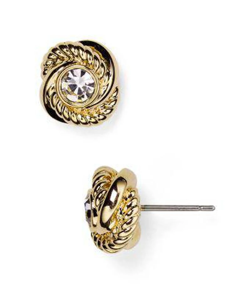 商品Kate Spade|Infinity and Beyond Knot Stud Earrings,价格¥126,第1张图片