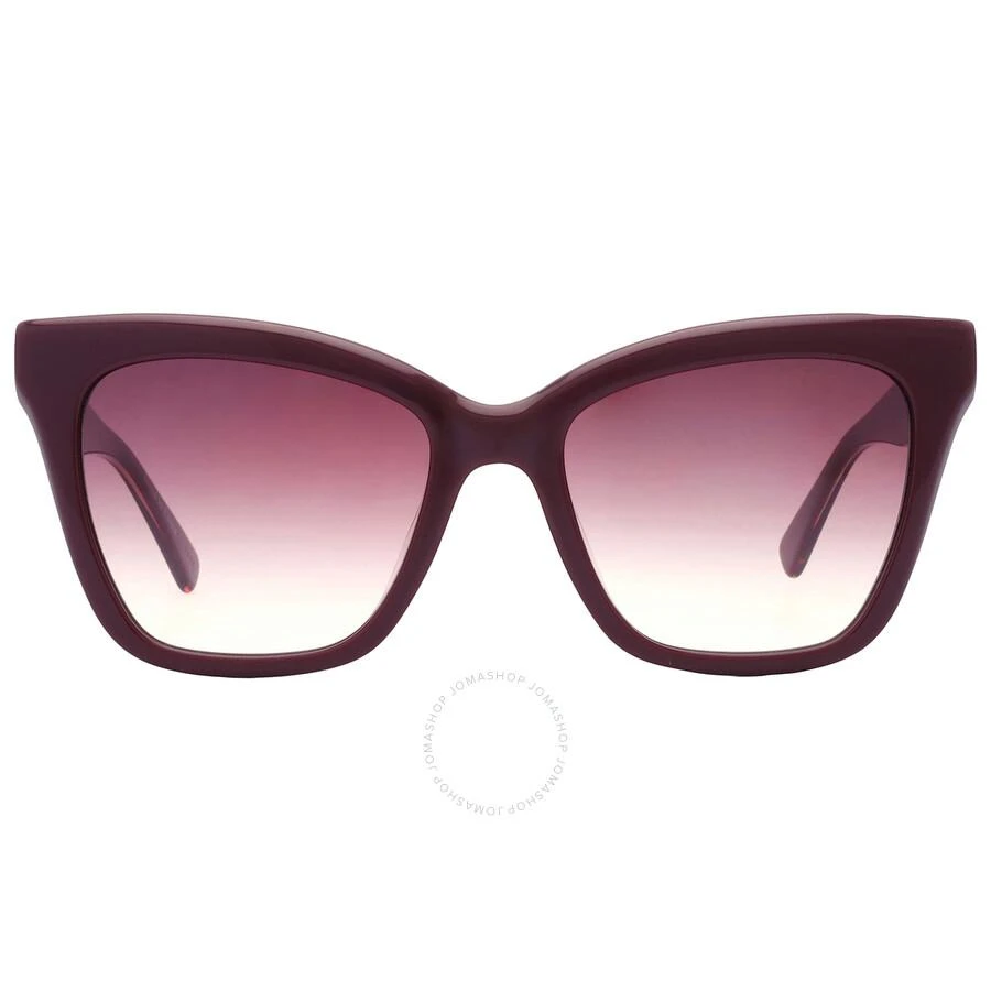 商品Longchamp|Burgundy Gradient Cat Eye Ladies Sunglasses LO699S 601 53,价格¥298,第1张图片