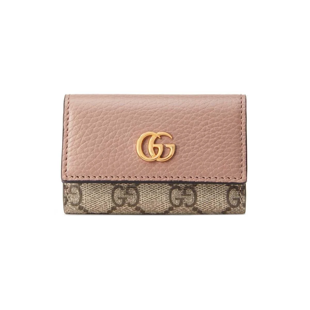 商品Gucci|【预售】 古驰 25春夏 女士 钥匙包 钥匙扣 456118 17WAG 5788 ,价格¥2595,第1张图片
