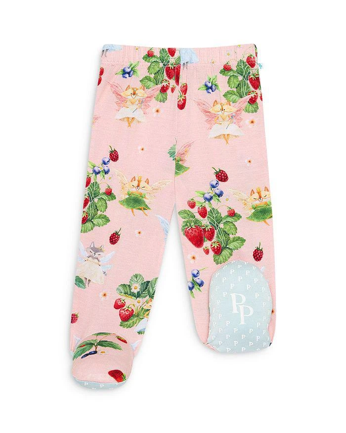 Girls' Annabelle Tie Front Ruffled Top & Footed Pants Set - Baby 商品