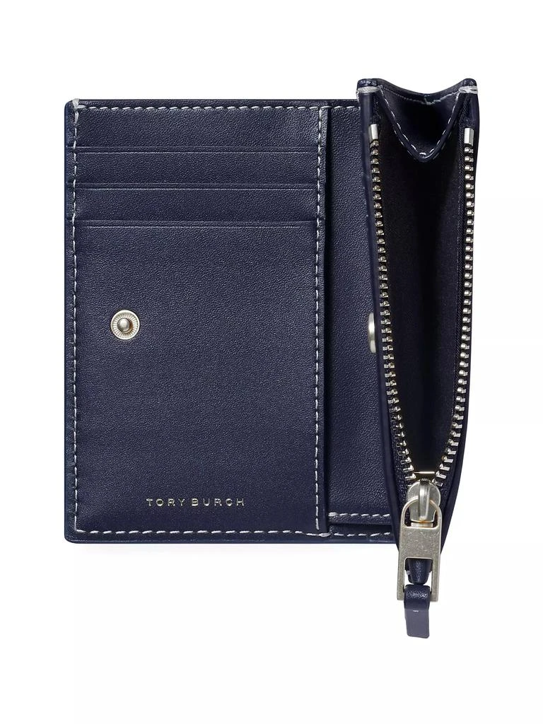 商品Tory Burch|T Monogram Bi-Fold Wallet,价格¥1520,第3张图片详细描述