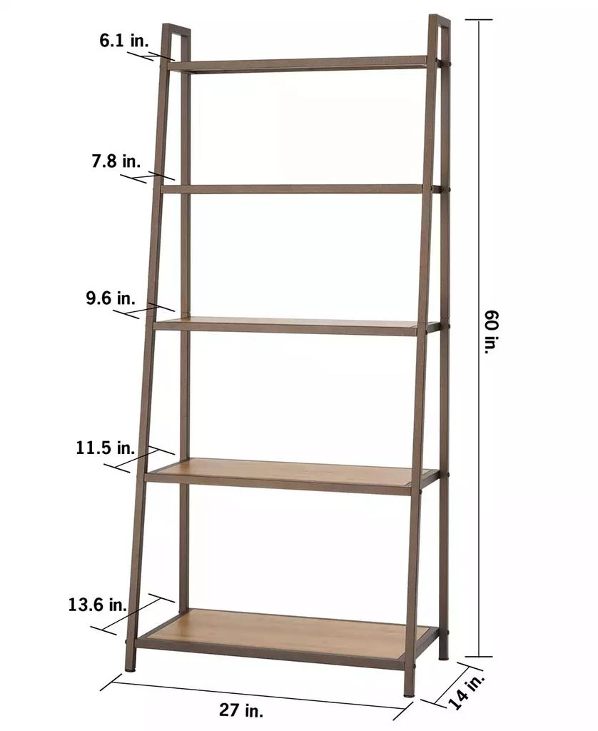 商品TRINITY|5- Tier Leaning Bamboo Rack,价格¥2108,第5张图片详细描述