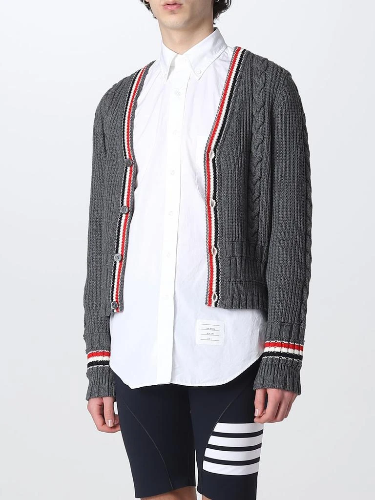 商品Thom Browne|Thom Browne cardigan in wool,价格¥7966,第4张图片详细描述