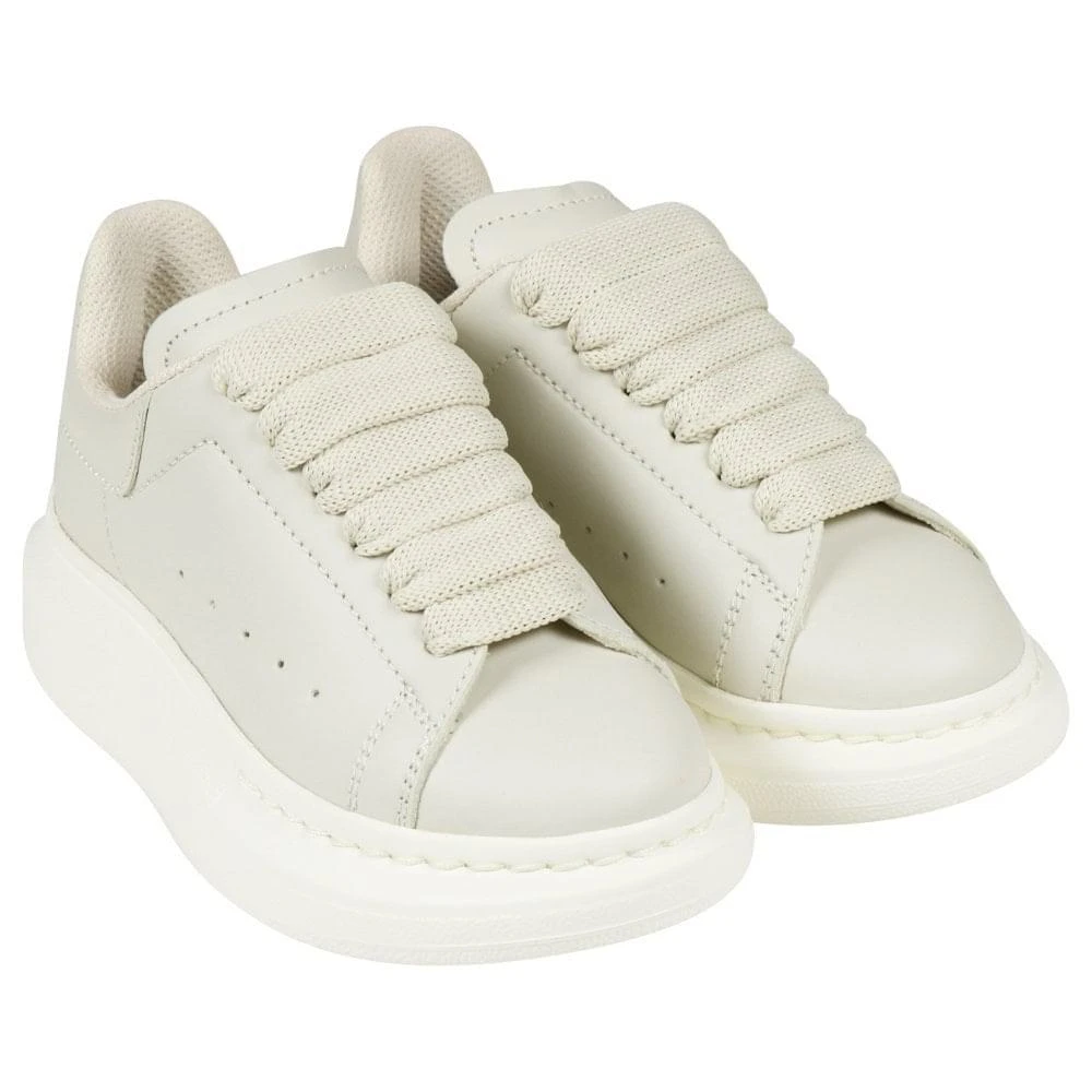 商品Alexander McQueen|Oversized Mini-Me Trainers Beige,价格¥1363,第1张图片