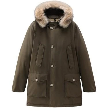 商品Woolrich|Arctic 可拆卸毛皮派克大衣,价格¥6747,第2张图片详细描述