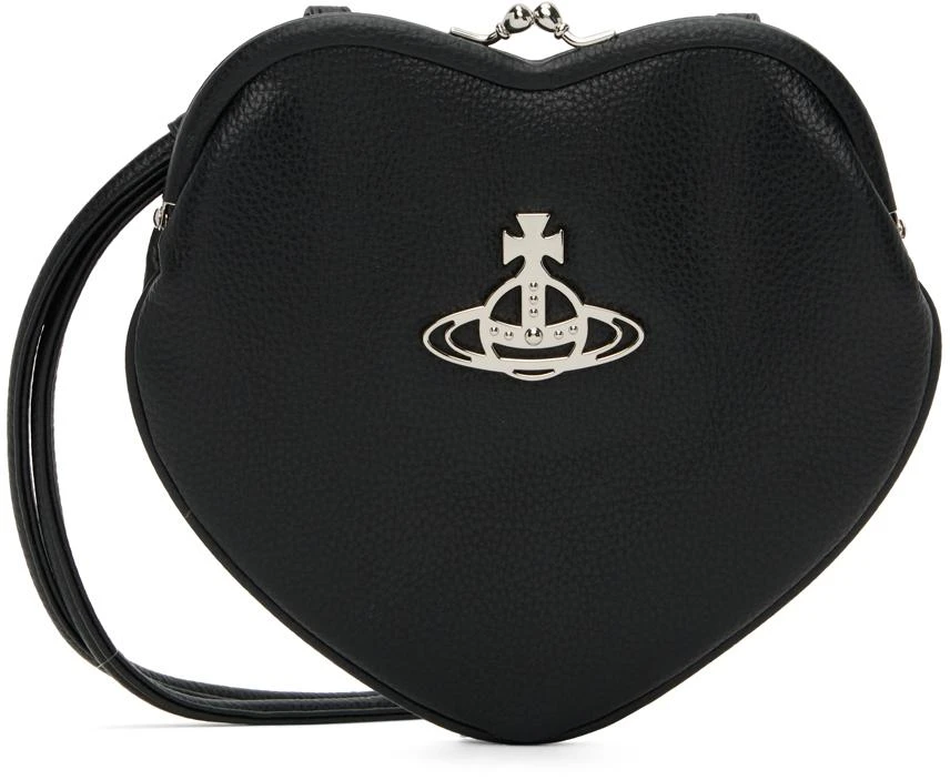 商品Vivienne Westwood|Black Belle Heart Frame Bag,价格¥1561,第1张图片